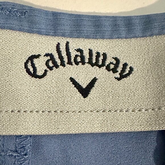 New Callaway Golf Shorts Size W40 Blue Opti-Dri Moisture Wicking Stretch Dressy - Picture 8 of 15
